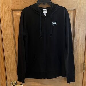 Everlast - Black Sport Hoodie - Zip Up - Medium